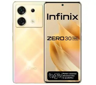 Smartfon Infinix Zero 30 5G 12/256GB 6,78" 108Mpix Złoty