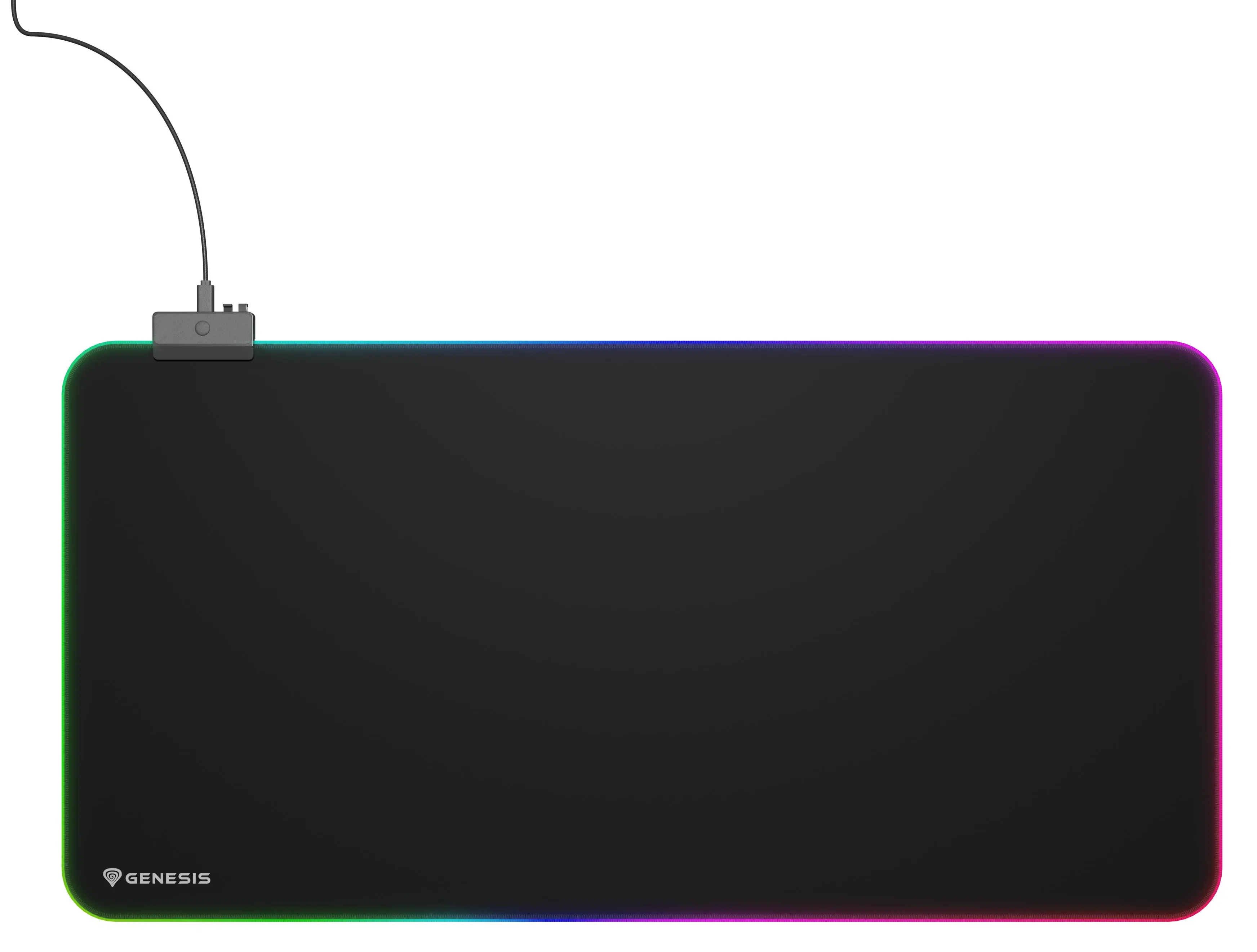 Podkładka Genesis Boron 500 RGB Logo XXL Czarny