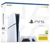 Konsola Sony PlayStation 5 Slim D Chassis (PS5) 1TB z napędem + Dodatkowy Pad Biały