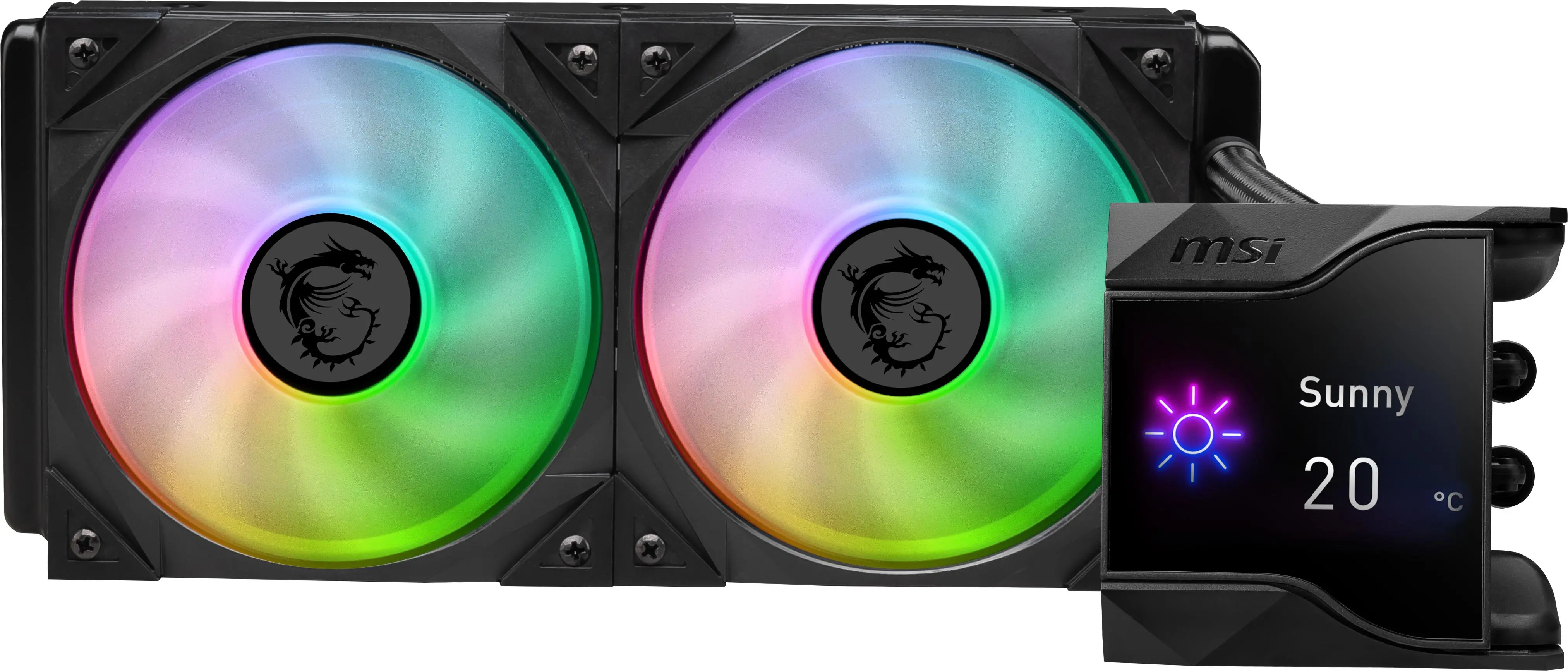 фото Водяное охлаждение MSI Mpg CoreLiquid D240 2