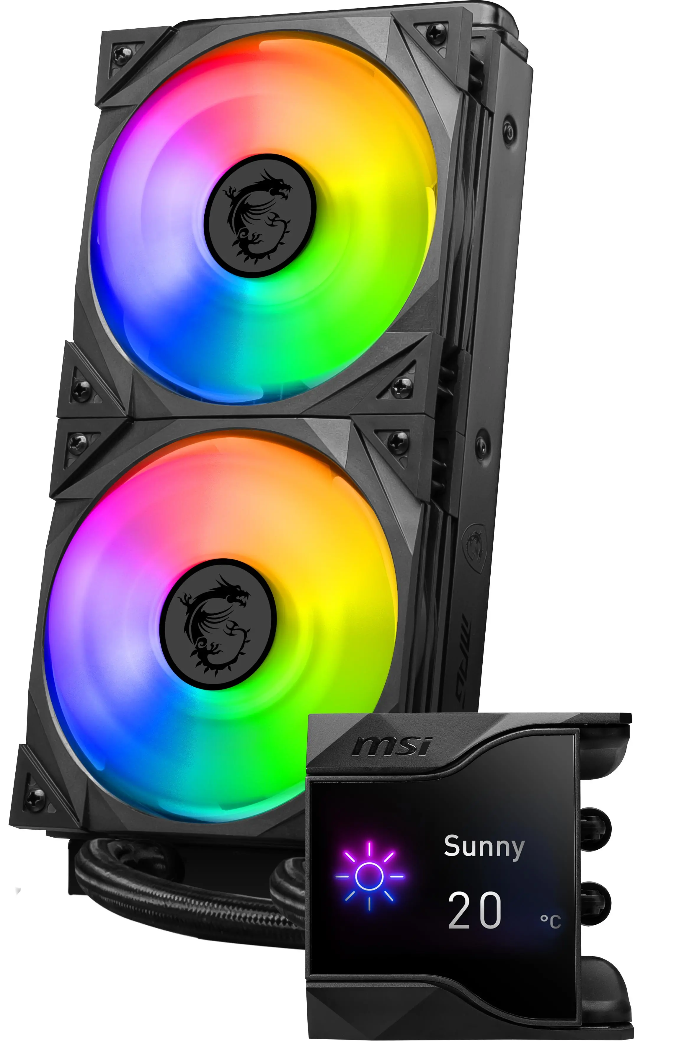 фото Водяное охлаждение MSI Mpg CoreLiquid D240 1