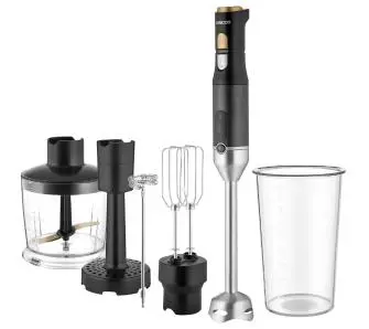 Blender Sencor SHB 6442BK 1200W Rozdrabniacz Końcówka do ubijania Spieniacz do mleka