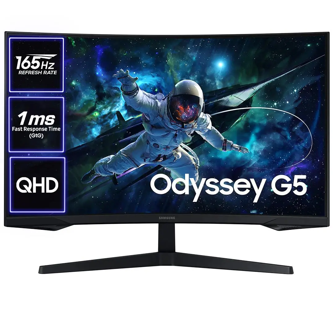 Monitor Samsung Odyssey G5 S32CG552EU 32" 2K VA 165Hz 1ms Zakrzywiony Gamingowy