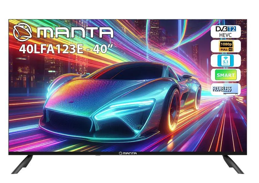 Telewizor Manta 40LFA123E 40" LED Full HD Smart TV DVB-T2