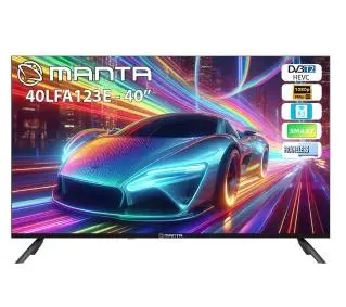 Manta 40LFA123E  40" LED Full HD Smart TV DVB-T2 - Kup na Raty - RRSO 0%