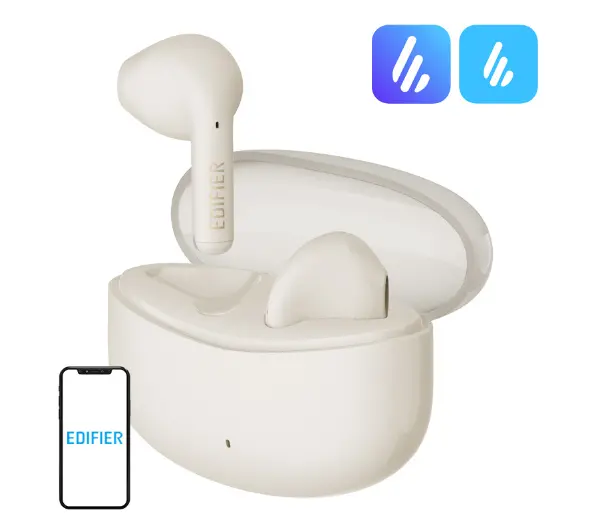 Edifier X2s Douszne Bluetooth 5.3 Beżowy - ⚡ BESTSELLERY ⚡