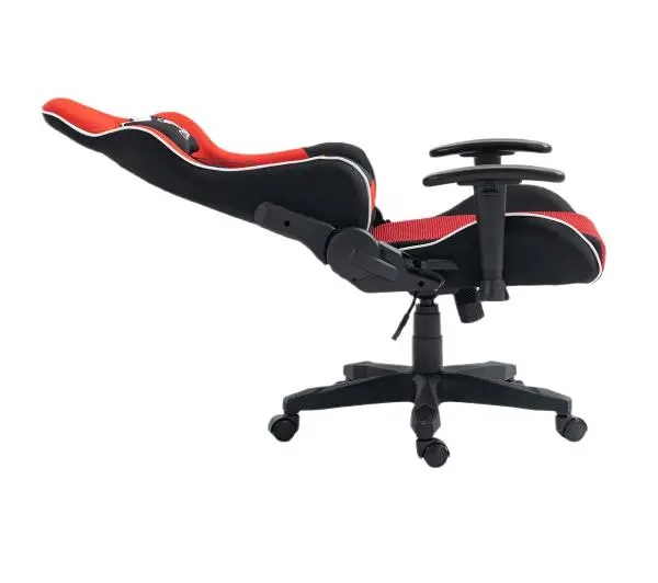 Cobra Rebel CR200 Gamingowy do 130kg Tkanina Czerwono-czarny - Kup na Raty - RRSO 0%
