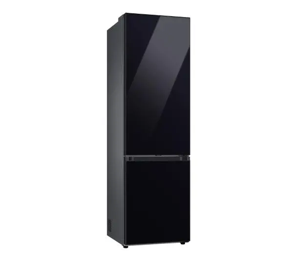 Samsung Bespoke RB38C7B6A22 Funkcje AI Pełny No Frost 203cm Komora świeżości Zdalne sterowanie Czarne szkło - TRZECI -55%, ALBO 5-TY ZA 1ZŁ - Kup na Raty - RRSO 0%