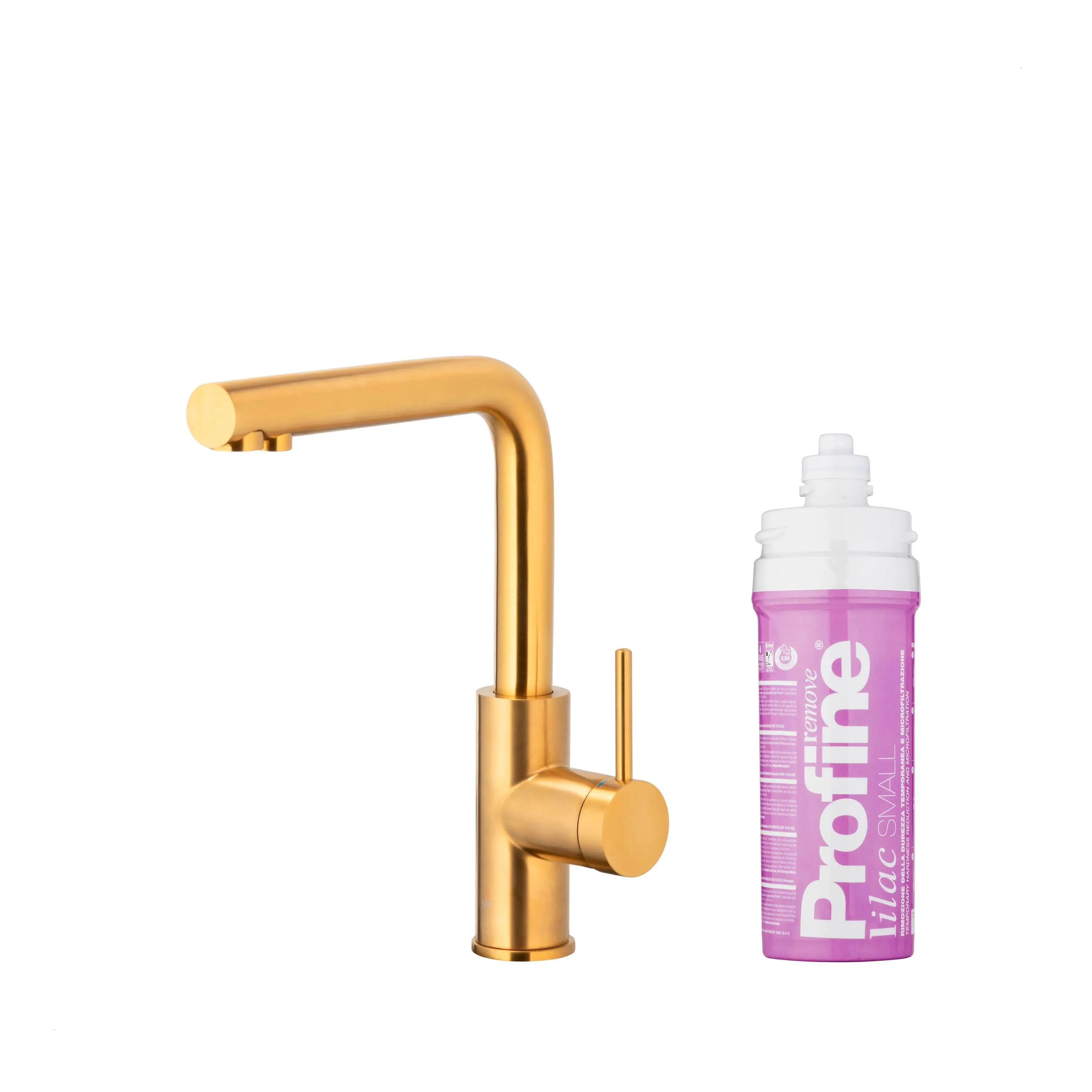 Bateria KFA Armatura Arura Duero Pure Basic 6623-915-31 Złoty Stal szlachetna