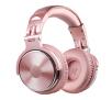 Słuchawki przewodowe Oneodio Pro10 Nauszne Różowo-złoty
