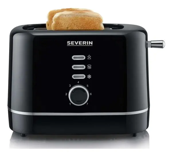 Severin AT 4321 Ruszt do bułek Rozmrażanie 850W