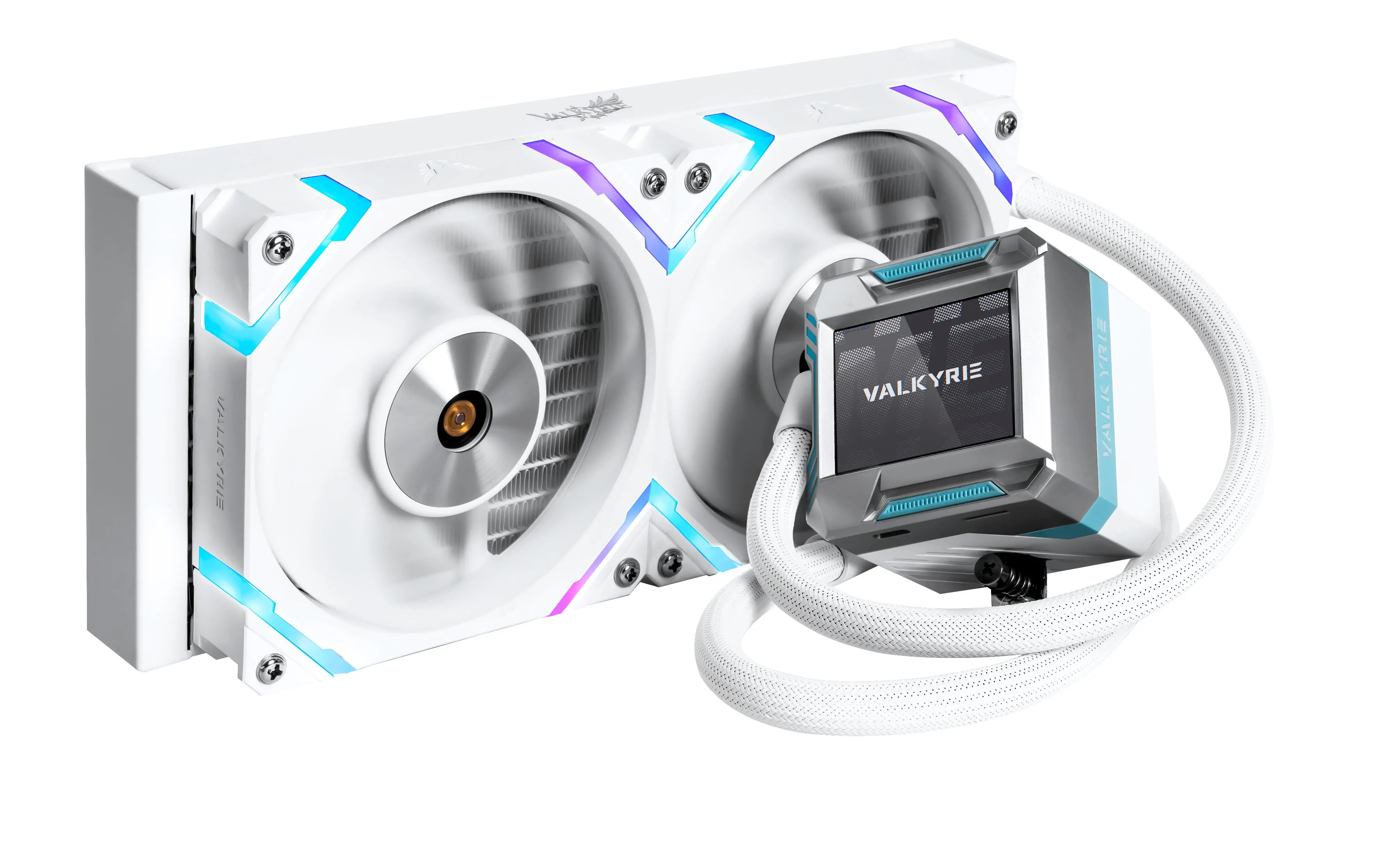 Chłodzenie Valkyrie Syn 240   ARGB Biały