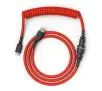 Kabel USB Glorious PC Gaming Race Coil Cable Crimson Red USB-C - USB-A  (GLO-CBL-COIL-RED) Czerwony