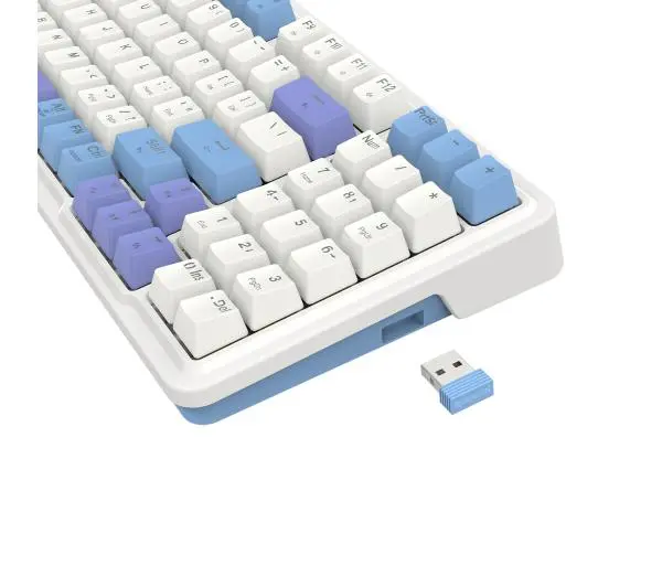 Redragon K664WBP-RGB-PRO Gloria Pro Biało-niebieski