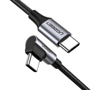 Kabel UGREEN USB-C do USB-C US255 QC 3,0 PD 3A 60W 1m Czarny