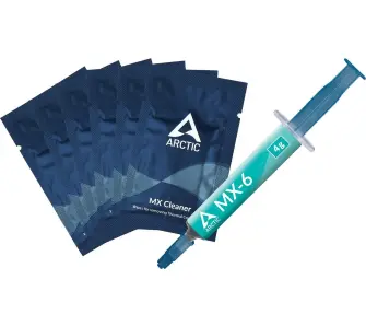 Pasta termoprzewodząca Arctic MX-6 + MX Cleaner 4g