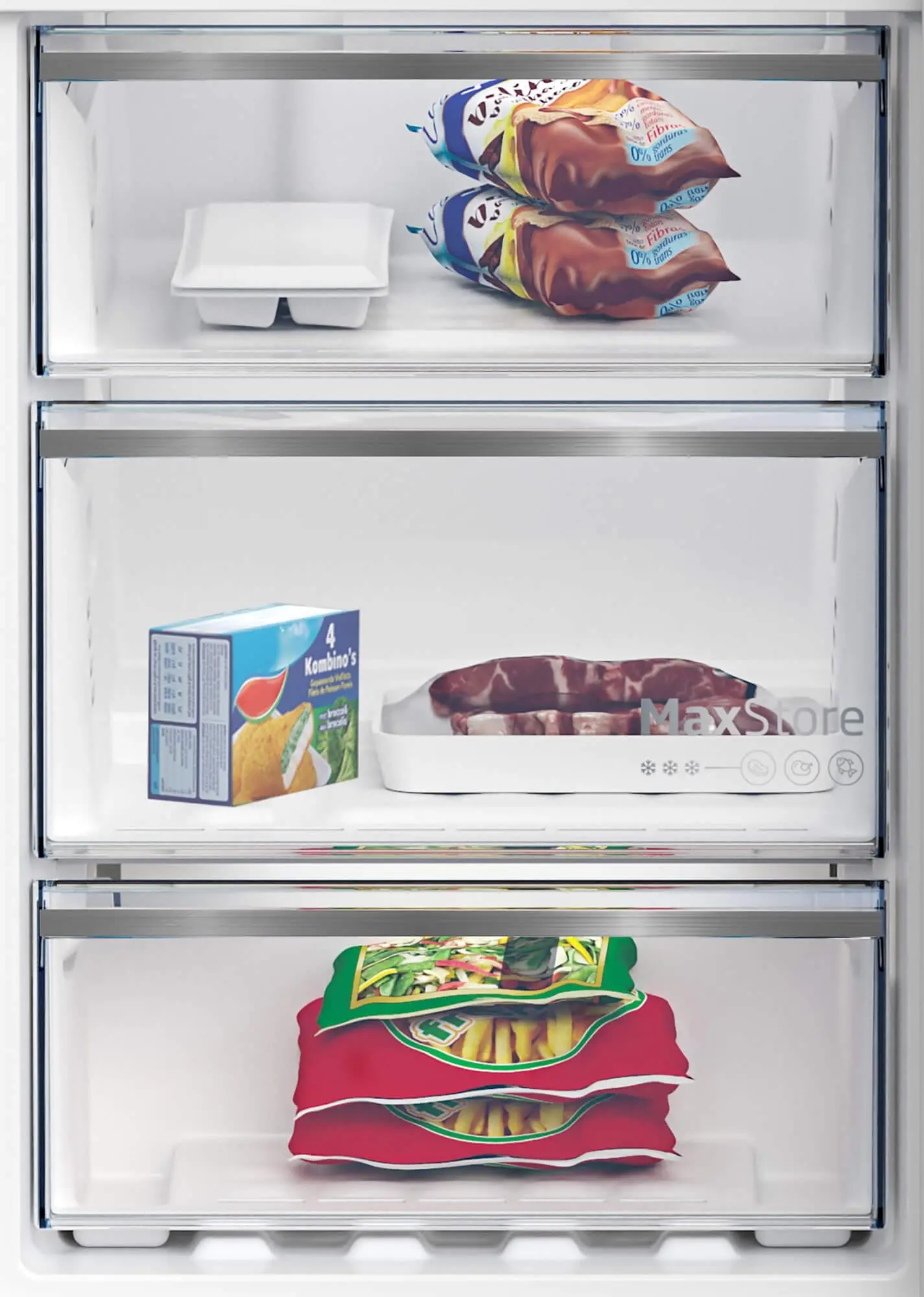 Lodówka Beko bPro500 B5RCNA365ZXBR Pełny No Frost 186,5cm Komora świeżości Dark Inox