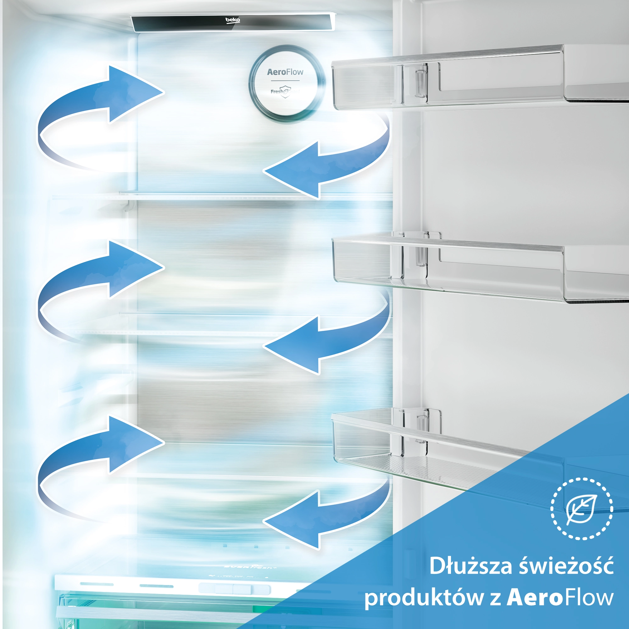 Lodówka Beko bPro500 B5RCNA365ZXBR Pełny No Frost 186,5cm Komora świeżości Dark Inox