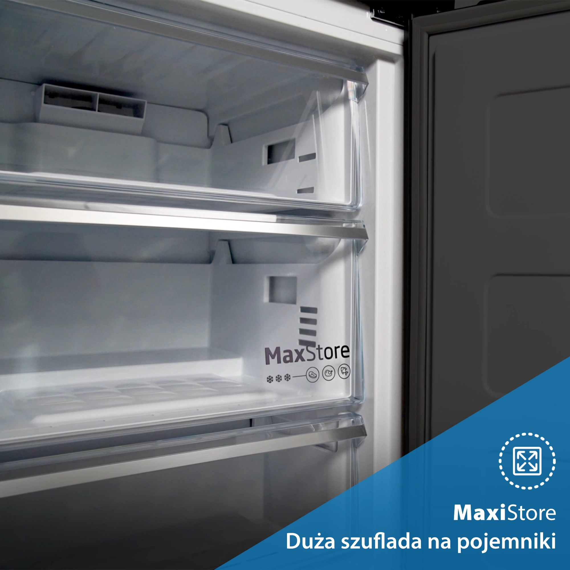 Lodówka Beko bPro500 B5RCNA365ZXBR Pełny No Frost 186,5cm Komora świeżości Dark Inox