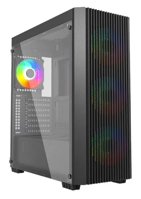 Obudowa Gembird Fornax K600 ARGB Czarny