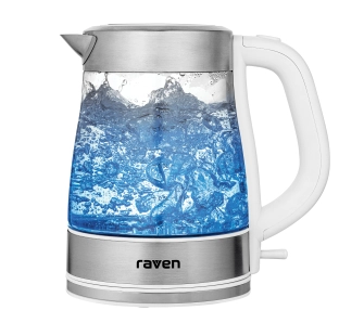 Czajnik Raven EC027B Szklany 1,7l 2200W