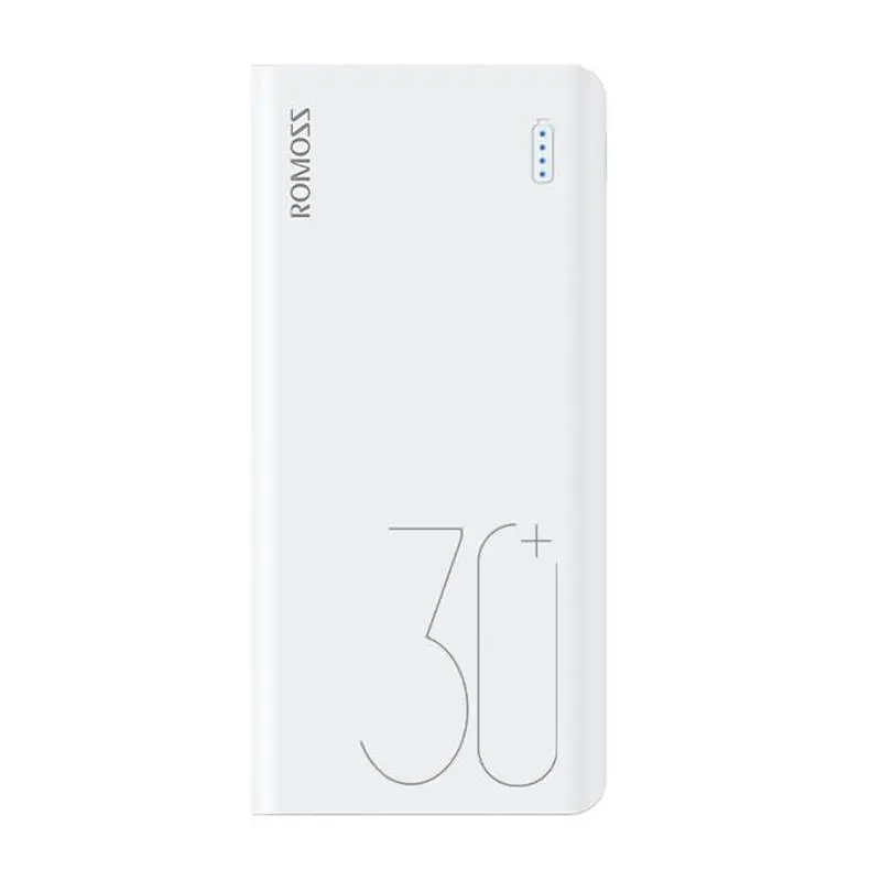Powerbank Romoss PHP30 Pro Sense 8+ 30000mAh 18W Biały