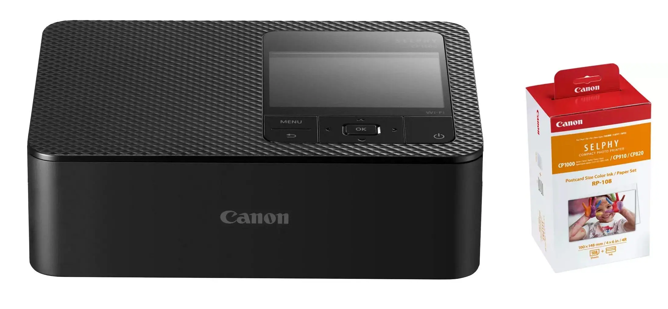 Drukarka Canon Selphy CP1500 Czarny + papier RP-108