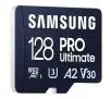 Karta pamięci Samsung PRO Ultimate 2023 microSDXC 128GB 200/130MB/s + czytnik