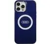 Etui AUDI IML Big Logo MagSafe Case AU-IMLMIP13PM-Q5/D2-BE iPhone 13 Pro Max Niebieski