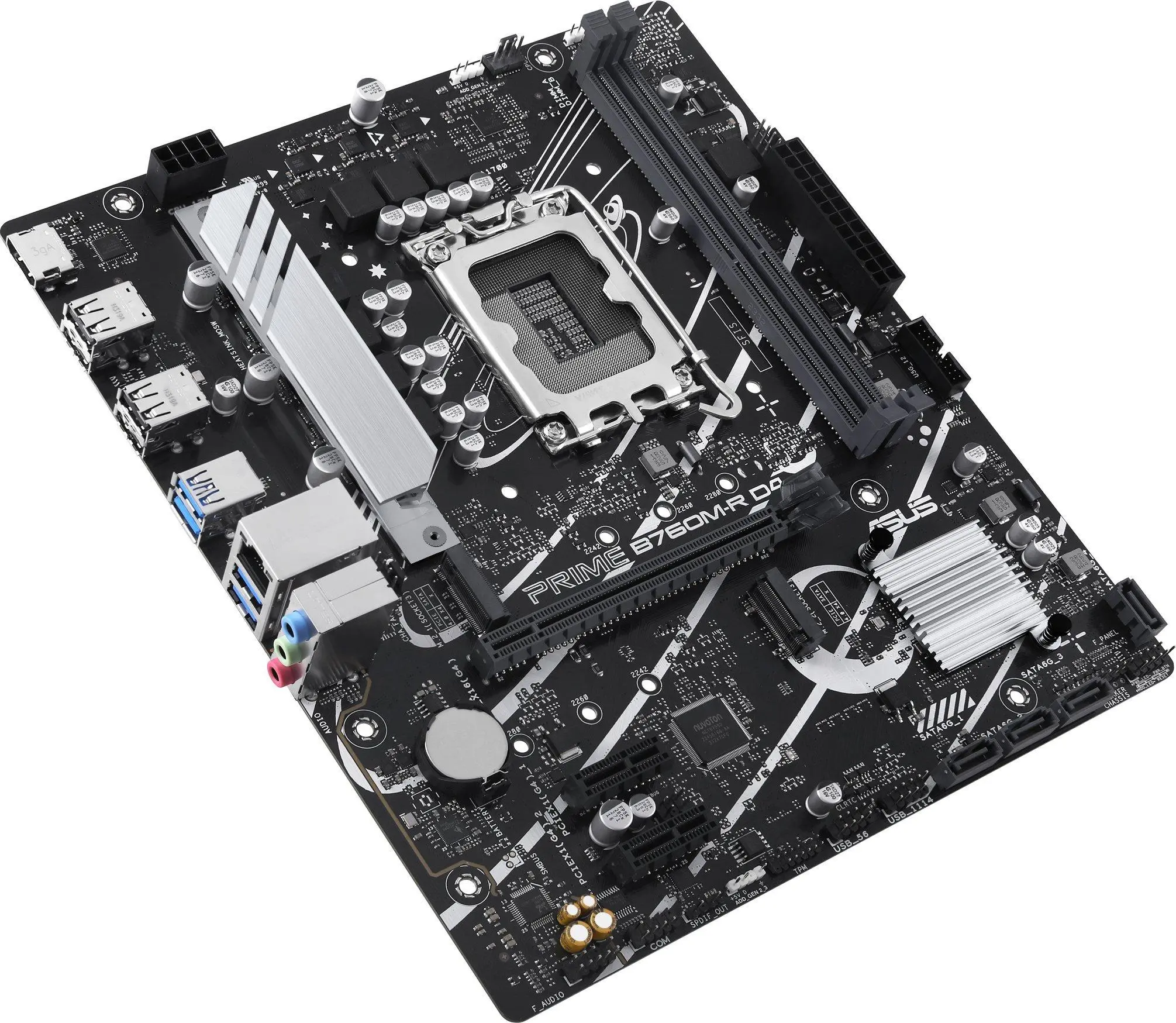 фото Материнська плата Asus Prime B760M-R D4 3