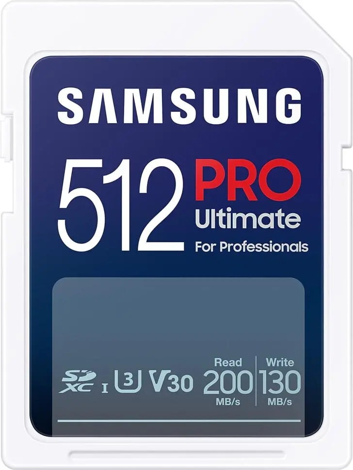 Karta pamięci Samsung PRO Ultimate 2023 SD 512GB 200/130MB/s