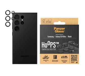 Szkło hartowane PanzerGlass Hoops Camera do Samsung Galaxy S24 Ultra Czarny