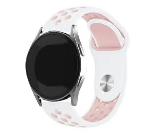 Beline do Watch 20mm Sport Silicone Biało-różowy