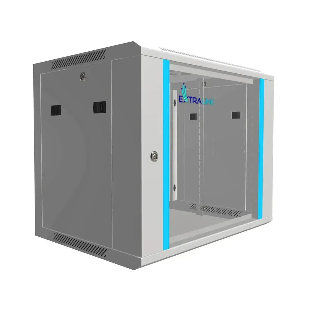 Szafa rack Extralink 9U 600x450 Szary