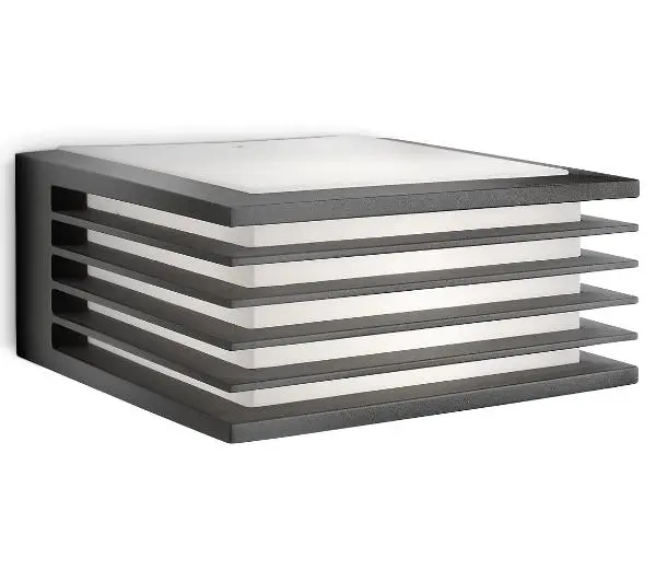 Philips  Shades Kinkiet Ogrodowy Lampa Elewacyjna Zewnętrzna E27 IP4