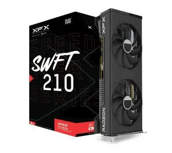 Karta graficzna XFX Radeon RX 7600 XT SPEEDSTER SWFT 210 16GB GDDR6 128bit FSR