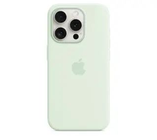 Apple Silicone Case do iPhone 15 Pro Pastelowa mięta