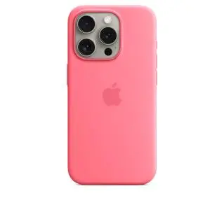 Apple Silicone Case do iPhone 15 Pro Max Różowy