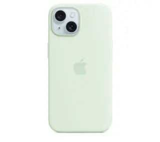 Apple Silicone Case do iPhone 15 Pastelowa mięta
