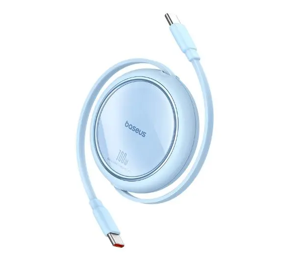 Baseus USB-C do USB-C Free2Draw PD 100W 1m Niebieski