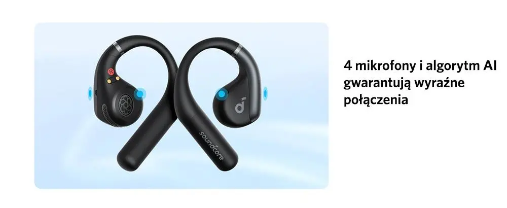 Słuchawki bezprzewodowe Soundcore Aerofit Przewodnictwo powietrzne