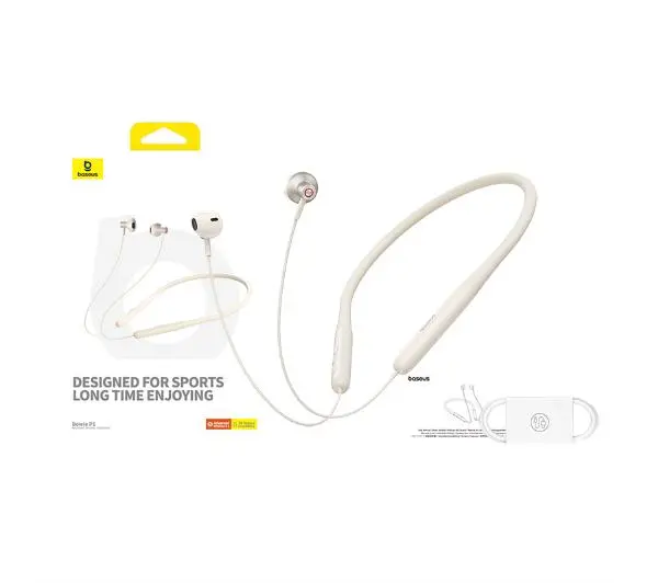 Baseus Bowie P1 2023 Douszne Bluetooth 5.2 Biały