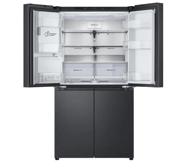 LG GML960EVBE Funkcje AI Pełny No Frost 179,2cm Szuflada z kontrolą wilgotności Zdalne sterowanie Ciemny grafit stal - TRZECI -55%, ALBO 5-TY ZA 1ZŁ - Kup na Raty - RRSO 0%