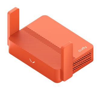 Router Cudy TR1200 VPN Travel Pomarańczowy