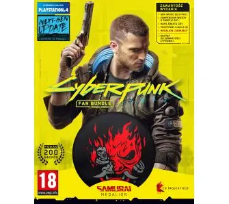 Cyberpunk 2077 Fan Bundle Gra na PS4 (Kompatybilna z PS5)