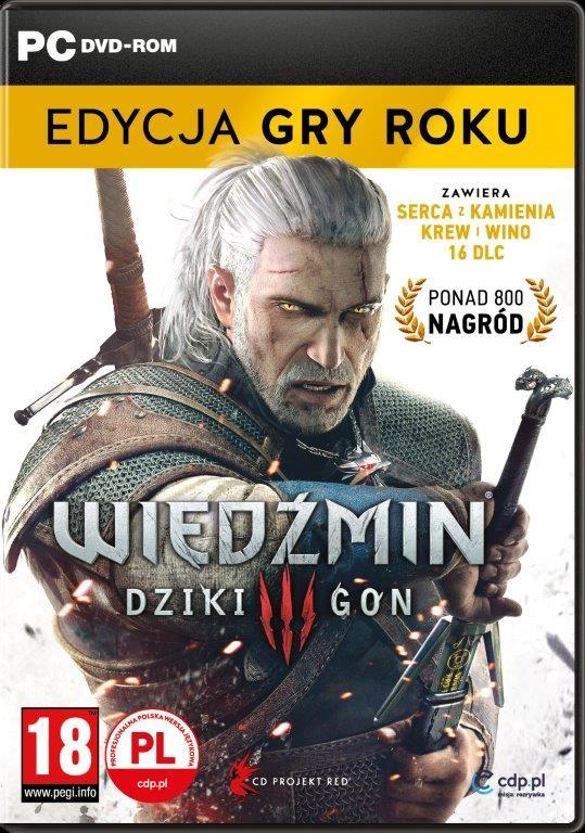 Wiedźmin 3: Dziki Gon Edycja Gry Roku Gra na PC