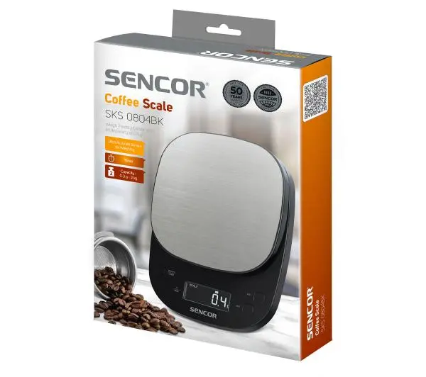 Sencor SKS 0804BK Tarowanie 2kg