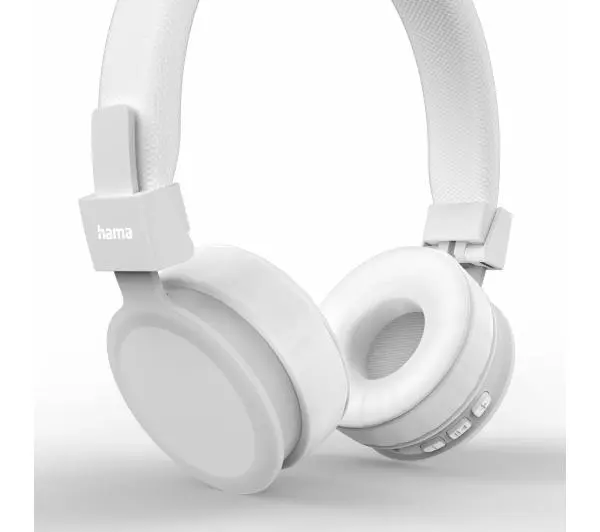 Hama Freedom Lit II Nauszne Bluetooth 5.3 Biały