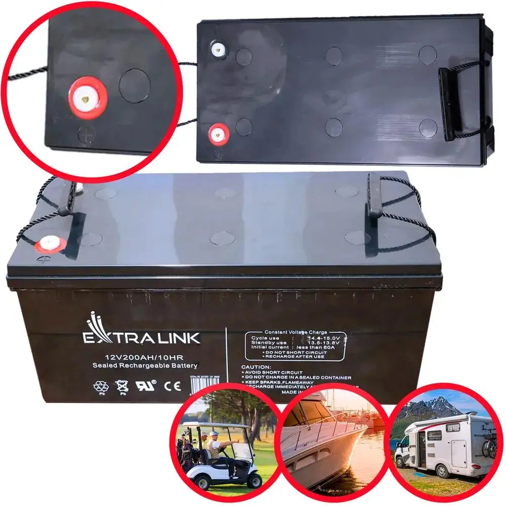 фото Акумулятор для ДБЖ Extralink AGM 12V 200Ah (EX.9793) 3