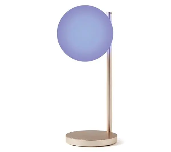 Lexon Bubble LED z ładowarką indukcyjną 15W LH70D Złoty